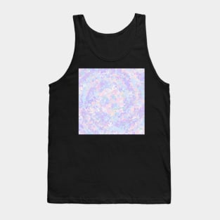 Diamond Swirl of Soft Pastel Colors Tank Top